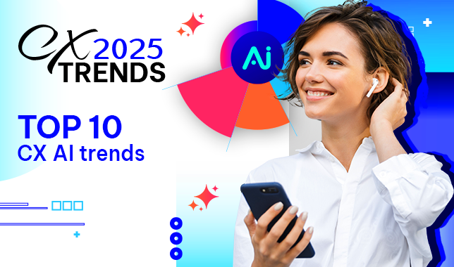 Top 10 CX AI Trends in 2025